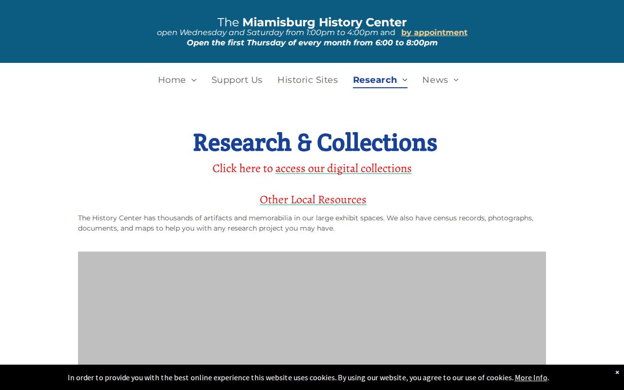 Miami Township city directory research at Miamisburg Historical Society